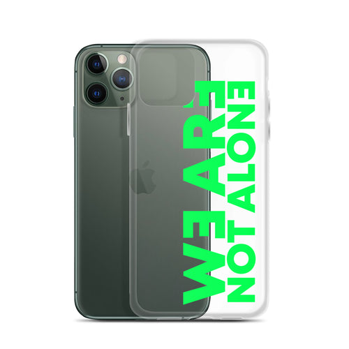 We are not Alone Clear Case for iPhone®