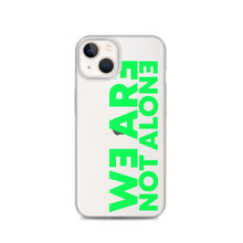 Load image into Gallery viewer, We are not Alone Clear Case for iPhone®
