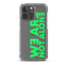 Load image into Gallery viewer, We are not Alone Clear Case for iPhone®
