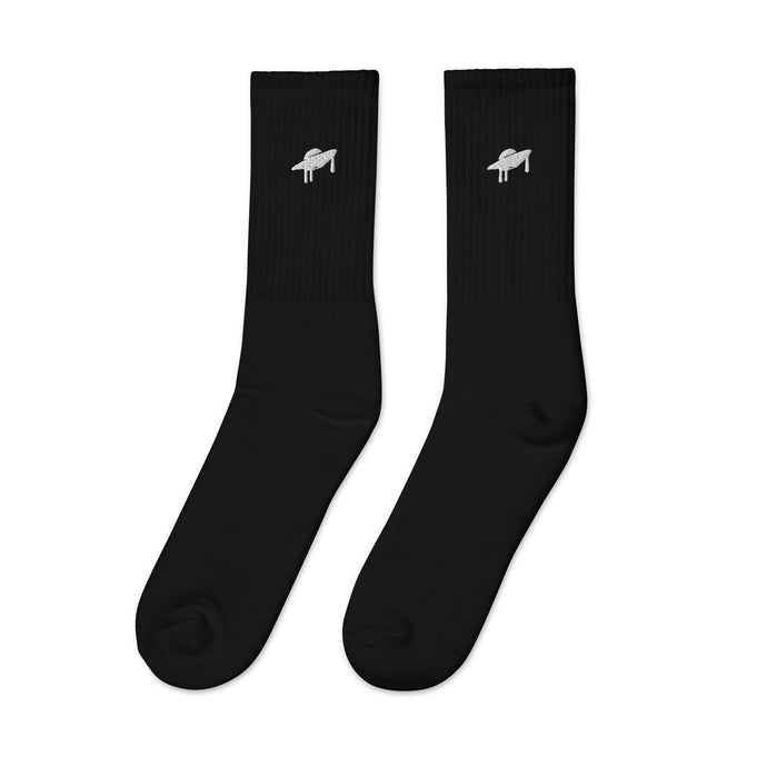 UFO Logo Embroidered Socks